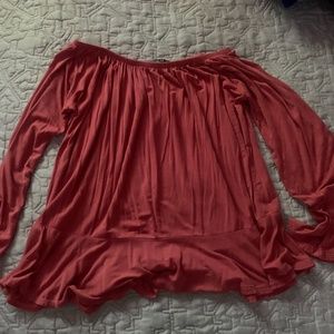 Cotton On Off the Shoulders Long Sleeve Blouse